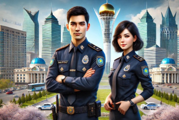 Фотография к новости: Наурызбай и Наурызгуль: больше ста казахстанских полицейских носят имя Наурыз