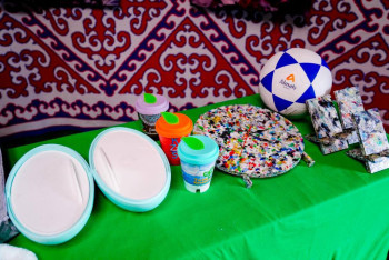 Фотография к новости: Креативную экоюрту  установили в честь Наурыза в Астане