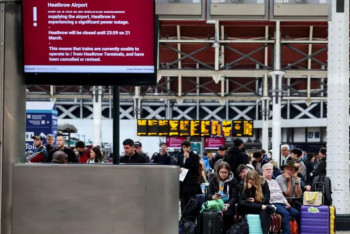 Фотография к новости: В Лондонском аэропорту Хитроу восстановили электричество