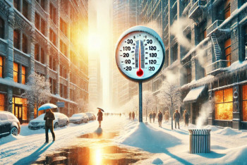 Фотография к новости: Каждый пятый житель Земли пережил аномально тёплую зиму — исследование