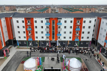 Фотография к новости: 135 семей в Кызылорде получили новое жилье