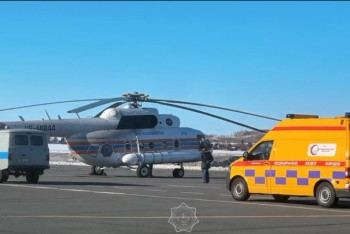 Фотография к новости: Ребенка экстренно доставили вертолетом в больницу в ВКО