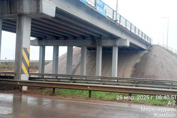 Фотография к новости: Землетрясение в Жамбылской области: Дорожники осмотрели состояния мостов и транспортных развязок