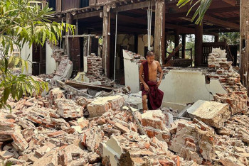 Фотография к новости: Смертельное землетрясение произошло в Мьянме и Таиланде