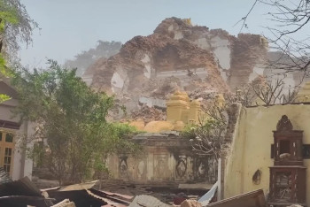 Фотография к новости: Новое землетрясение произошло в  Мьянме