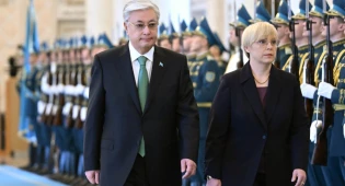 Президент Словении прибыла в Казахстан