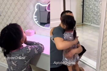 Фотография к новости: "Где найти такого папу?": отец сделал подарок дочери и растопил сердца казахстанцев