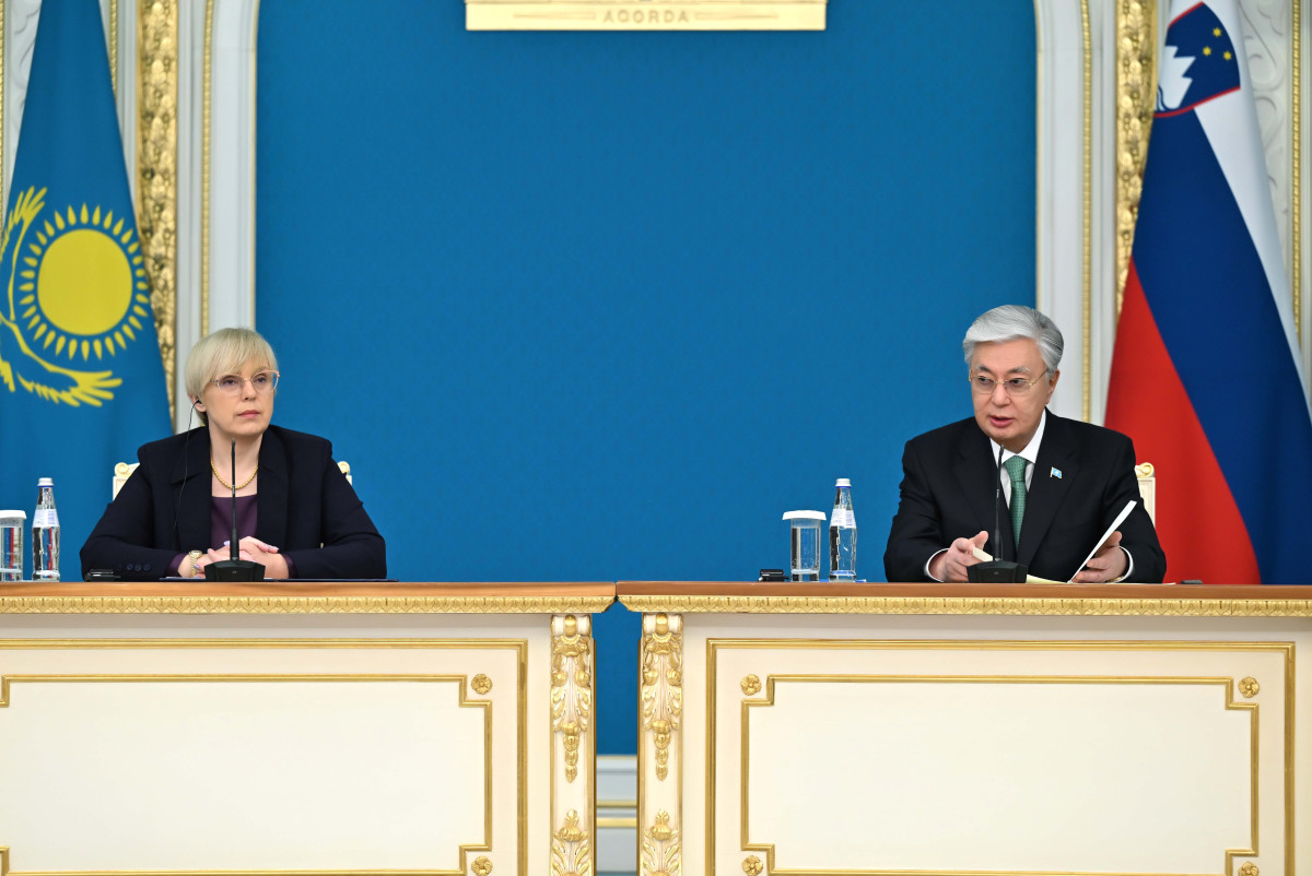 Токаев: Словения – важный партнер Казахстана в ЕС