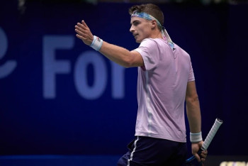 Фотография к новости: Казахстанский теннисист сыграет с олимпийским чемпионом