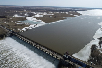 Фотография к новости: Пик первой волны паводка в Петропавловске ждут 5-6 апреля