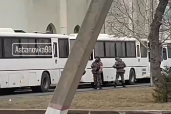 В Астане оцепили участок возле старого вокзала