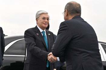 Фотография к новости: Токаев завершил свое участие в мероприятиях саммита "ЦАзия-ЕС"