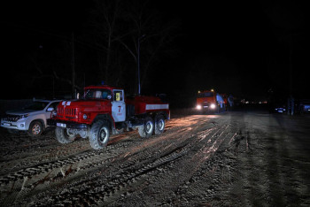 Фотография к новости: Пожар в "Семей орманы" локализован