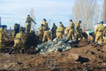 Фотография к новости: Пик паводков в Акмолинской области пошёл на спад : эвакуированы более 100 человек