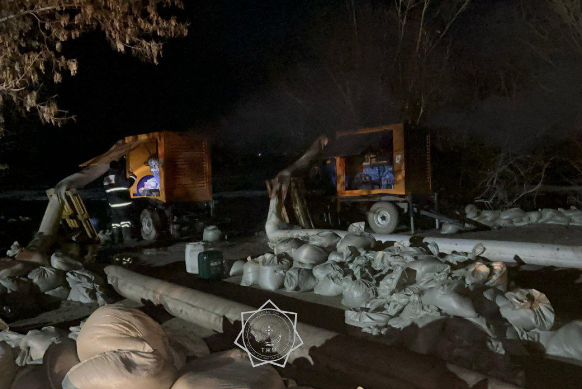 Паводки в Акмолинской области: спасатели работают круглосуточно