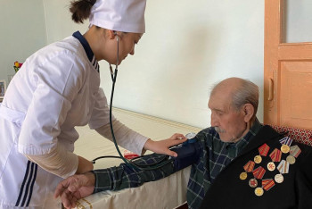 Фотография к новости: Бесплатный медосмотр проведут 1500 ветеранам тыла из Жетысу