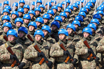 Фотография к новости: Назначены даты генеральной репетиции Парада Победы в Астане