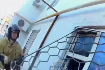 Фотография к новости: Пожар в многоэтажке Актобе: спасены и эвакуированы более 40 человек