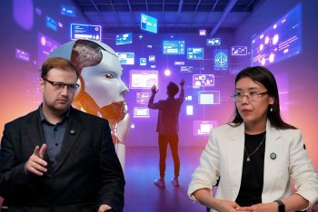 Фотография к новости: Больше 200 тысяч казахстанских студентов обучились ИИ