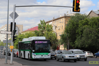 Фотография к новости: Пассажиропоток в автобусах Астаны достиг рекорда