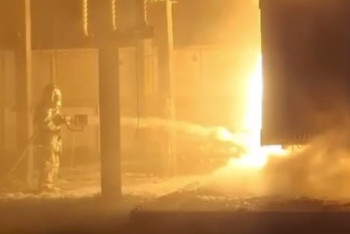 Стали известны подробности пожара на подстанциях в Павлодаре