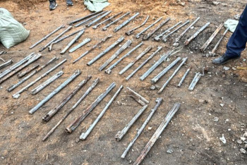 Фотография к новости: Стволы 46 ружей обнаружили во время паводка в Заречном