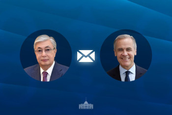 Фотография к новости: Касым-Жомарт Токаев поздравил премьера Канады с победой партии в выборах