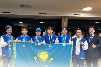 Фотография к новости: Казахстанские школьники вошли в тройку лучших на Балканской олимпиаде по математике