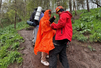 Фотография к новости: Троих туристов спасли на Кок Жайлау