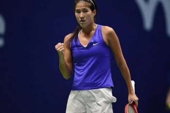 Фотография к новости: Жибек Куламбаева в паре латвийкой Дарьей Семинистой завоевала  титул в Германии