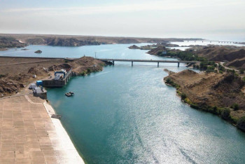 Фотография к новости: Полный Капшагай: водохранилище второй год подряд бьёт рекорд по наполнению