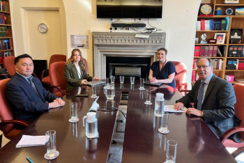 Фотография к новости: Судебный диалог без границ: Казахстан укрепляет связи с британской Фемидой