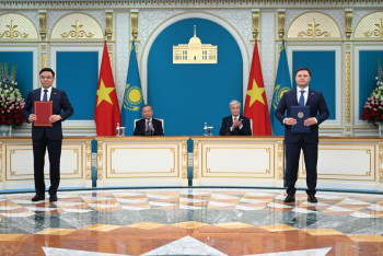 Казахстан и Вьетнам подписали соглашения о побратимстве, цифровизации и геологоразведке