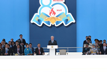 Фотография к новости: Около 500 улиц получат имена героев-казахстанцев – Президент о 80-летии Победы