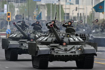 День защитника Отечества  в Казахстане посвящен  80-летию Великой Победы