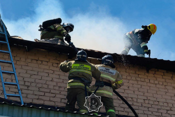 Фотография к новости: Пожарные предотвратили взрыв в жилом доме в Талдыкоргане