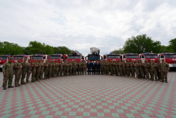 Фотография к новости: Новая спецтехника усилит работу спасателей в отдалённых сёлах Атырауской области