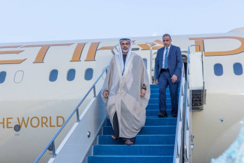 Наследный принц Абу-Даби прибыл в Казахстан с официальным визитом