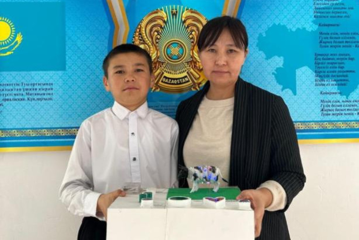 Школьник из Туркестанской области разработал систему раннего выявления болезней у животных