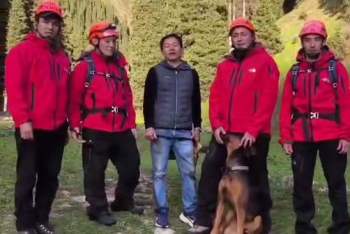 Фотография к новости: Заблудившегося туриста из Вьетнама нашли в горах в Алматы