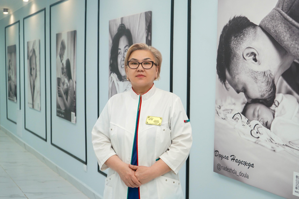 Сарсенкуль Спатаева. Из личного архива