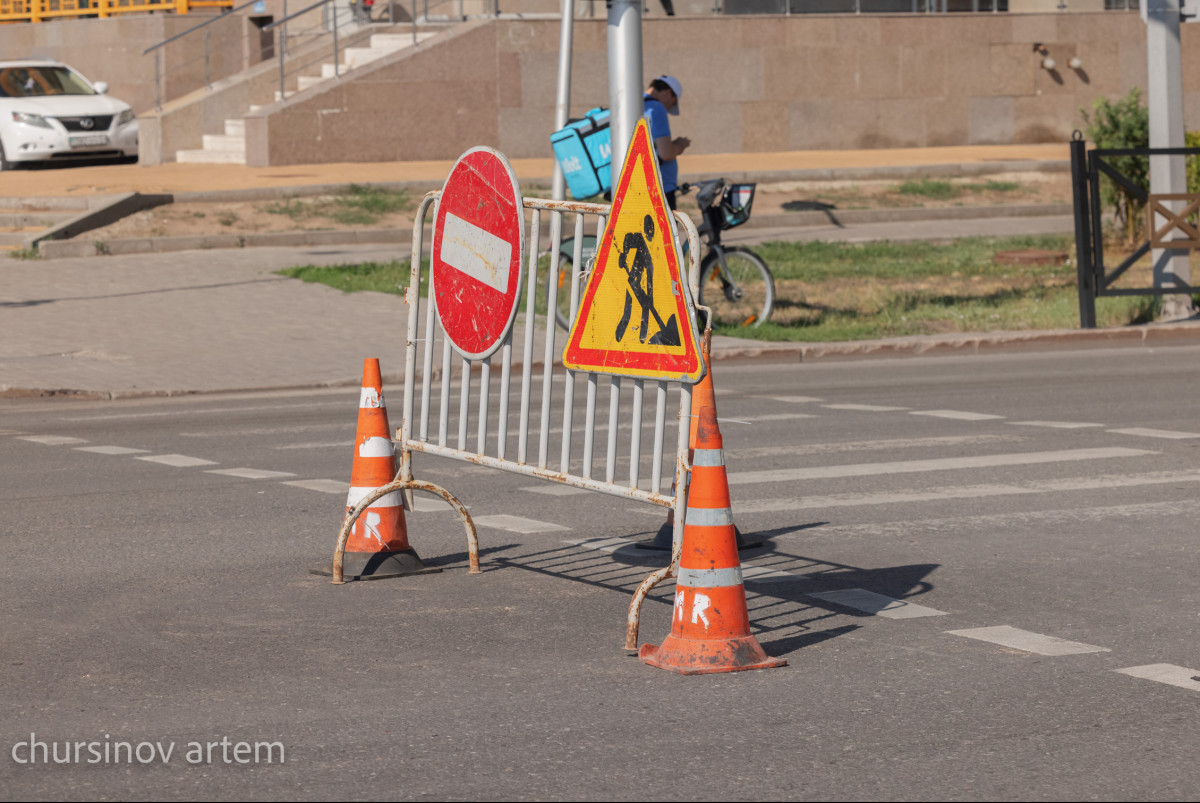 Астану ждет масштабный ремонт дорог: названы улицы с ограниченным движением
