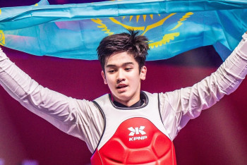 Фотография к новости: Казахстан завоевал второе "золото" ЧМ по таеквондо в ОАЭ