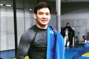 Фотография к новости: Казахстанский дзюдоист завоевал бронзу на Кубке Европы