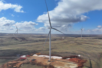 Фотография к новости: Первую  ветроэлектростанцию строят в Карагандинской области