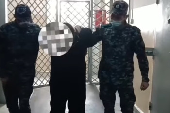 Фотография к новости: Пытался изнасиловать: полицейские показали допрос с напавшим в Сатпаеве