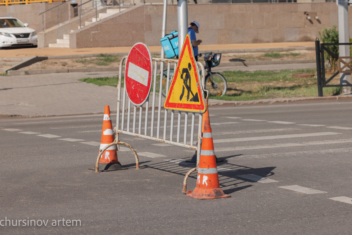 В Астане частично перекроют проспект Тауелсиздик