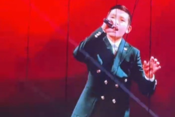 Димаш поддержал юного таланта: дзюдоист из Атырау выступил на концерте в Алматы