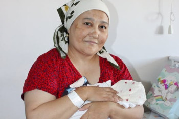 Жительница Кызылорды в 40 лет родила десятого ребёнка