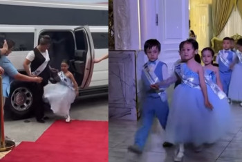 Лимузин и файер-шоу: в Актау дети отпраздновали выпускной с королевским размахом